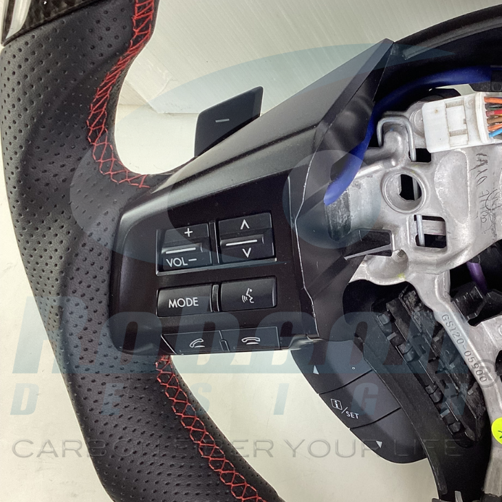 Subaru Impreza WRX STi 2015-2021 Carbon Fiber Steering Wheel (core exchange required) - Image 2