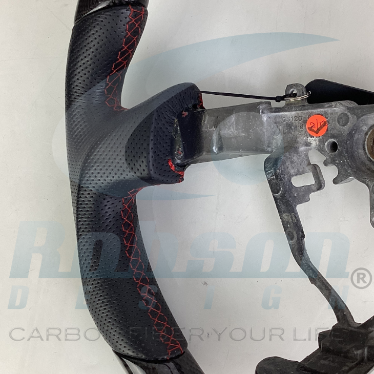 SUBARU IMPREZA WRX STi FORESTER LEGACY 2008-2011 CARBON FIBER STEERING WHEEL (core exchange required) - Image 5