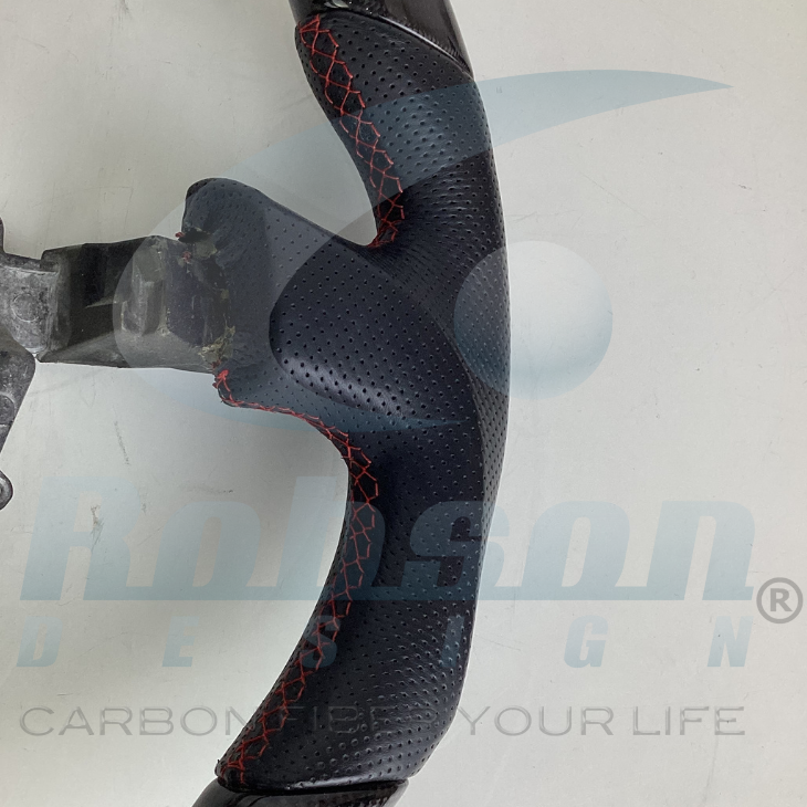 SUBARU IMPREZA WRX STi FORESTER LEGACY 2008-2011 CARBON FIBER STEERING WHEEL (core exchange required) - Image 3