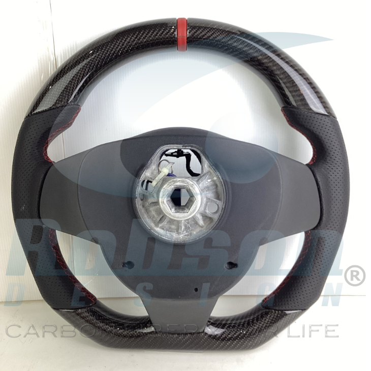Jaguar F-Pace E-Pace XE carbon Fiber Steering Wheel 2018-2021 (core exchange required) - Image 2