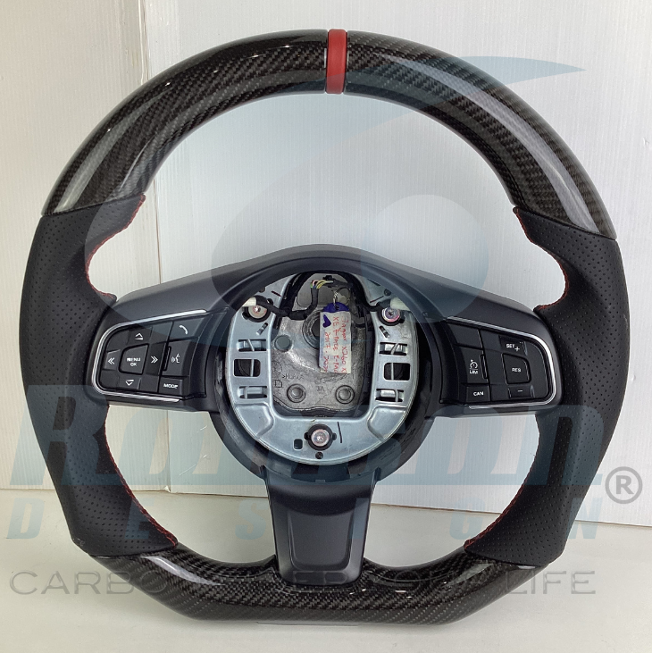Jaguar F-Pace E-Pace XE carbon Fiber Steering Wheel 2018-2021 (core exchange required)