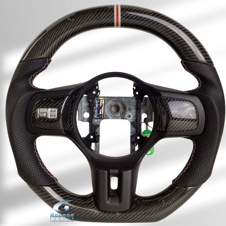 Mitsubishi Evo X 2008-2015 carbon Fiber Steering Wheel (core exchange required)