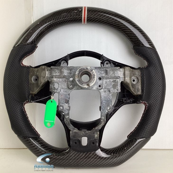 Mitsubishi Evo X 2008-2015 carbon Fiber Steering Wheel (core exchange required) - Image 6