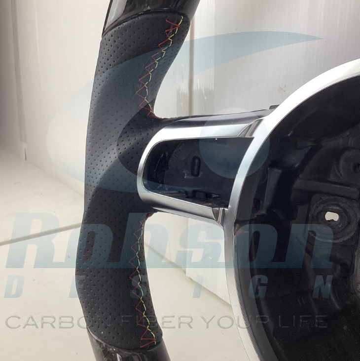 Audi R8 Forged Carbon Fiber Steering Wheel 2008-2015 (core exchange required) - Image 5