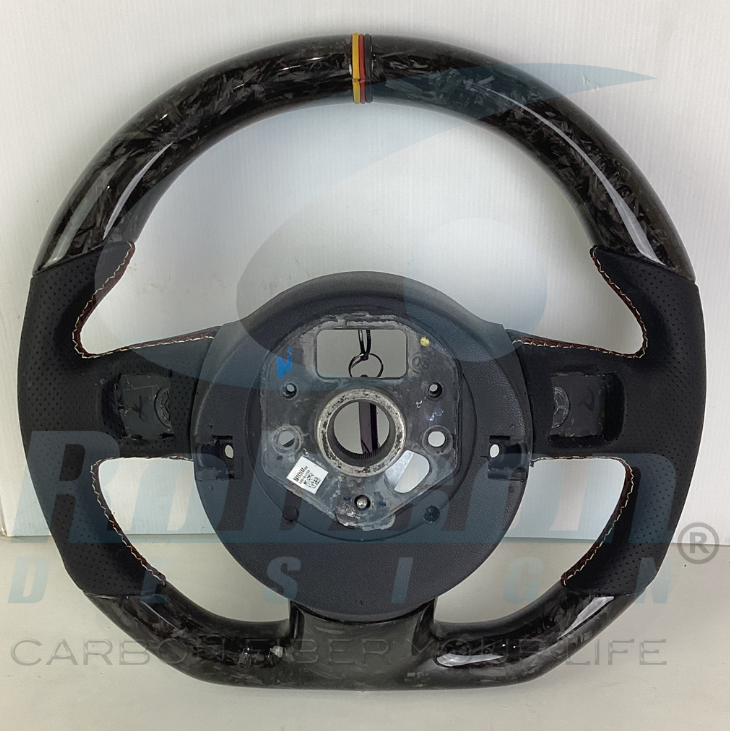 Audi R8 Forged Carbon Fiber Steering Wheel 2008-2015 (core exchange required) - Image 2