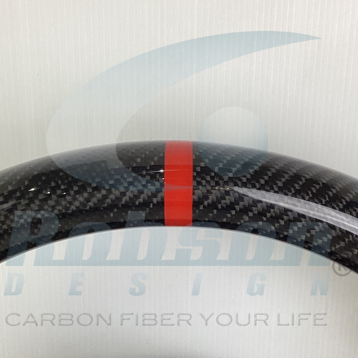 Audi R8 Carbon Fiber Steering Wheel 2008-2015 *Red Ring* (core exchange required) - Image 3