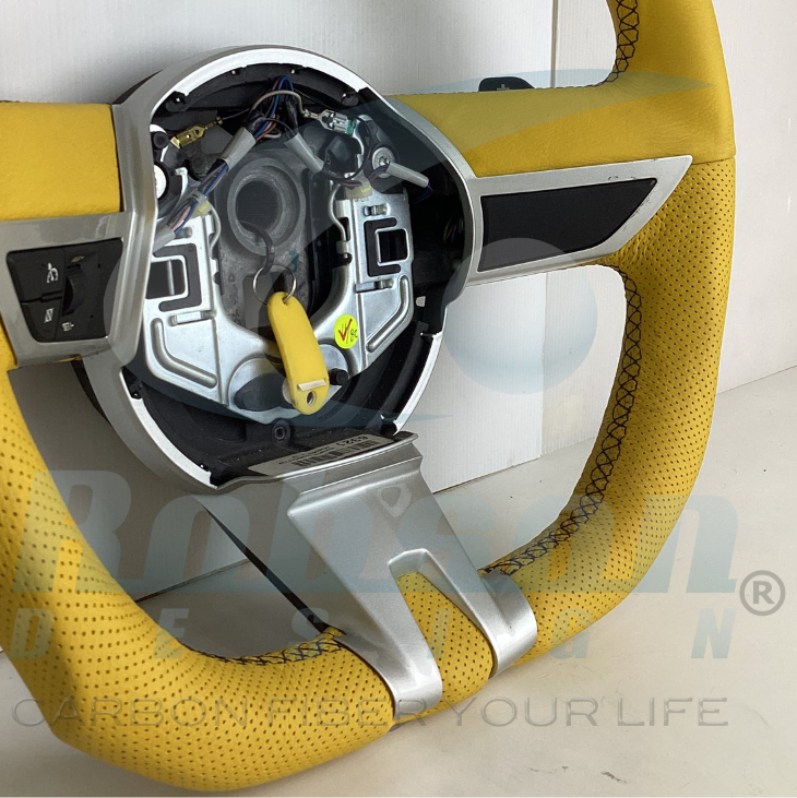 Chevrolet CHEVY CAMARO SS 2010-2015 carbon Fiber Steering Wheel (core exchange required) - Image 5