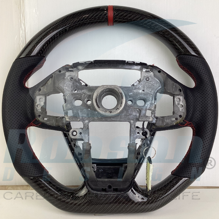 Honda 10th Gen Civic Si Type-R FK8 2016-2021 carbon Fiber Steering Wheel (core exchange required) - Image 4