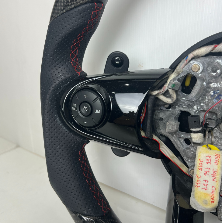 Mini Cooper F54 F55 F56 F57 2014-2020 carbon Fiber Steering Wheel (core exchange required) - Image 3