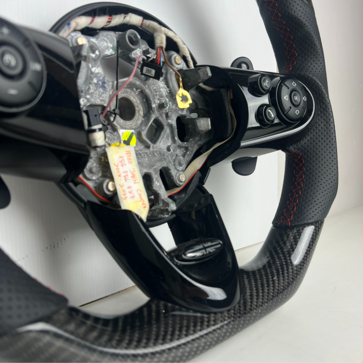 Mini Cooper F54 F55 F56 F57 2014-2020 carbon Fiber Steering Wheel (core exchange required) - Image 5