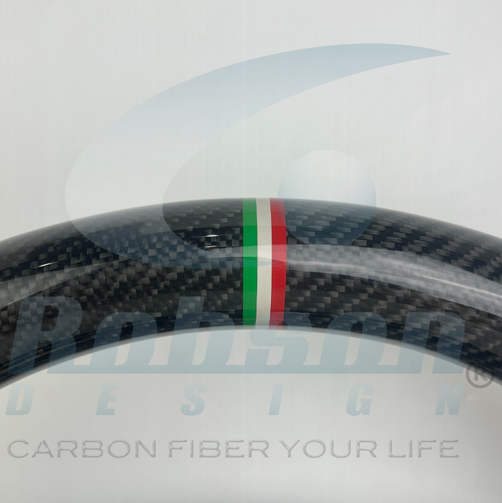 Maserati Ghibli Levante 2014-2017 carbon Fiber Steering Wheel (core exchange required) - Image 3