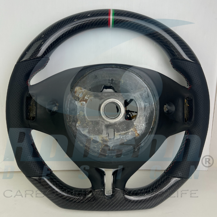 Maserati Ghibli Levante 2014-2017 carbon Fiber Steering Wheel (core exchange required) - Image 5