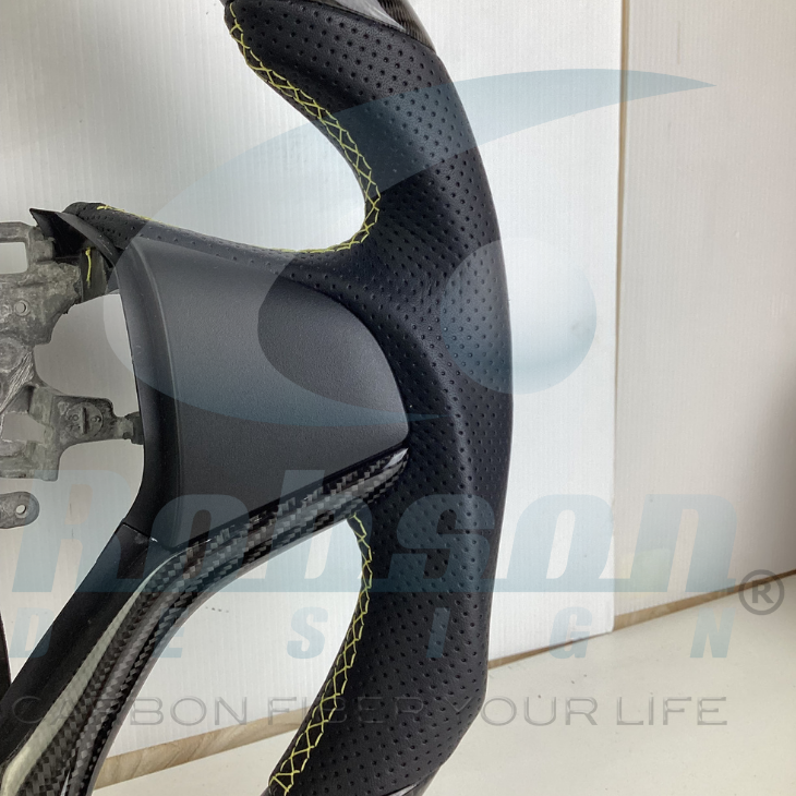 Honda Jazz Fit Vezel HR-V carbon Fiber Steering Wheel (core exchange required) - Image 2