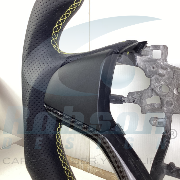 Honda Jazz Fit Vezel HR-V carbon Fiber Steering Wheel (core exchange required) - Image 3