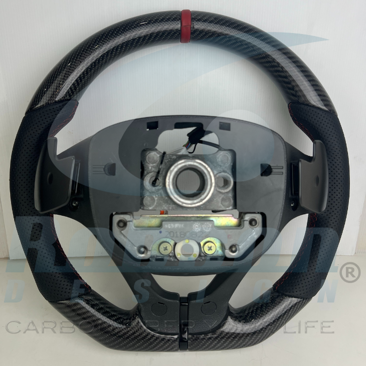 Hyundai Veloster i30 Elantra 2017-2020 carbon Fiber Steering Wheel (core exchange required) - Image 4