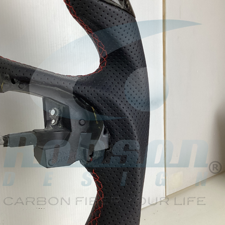 Honda Jazz Fit HR-V Vezel 2014-2020 forged carbon Fiber Steering Wheel (core exchange required) - Image 2