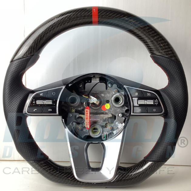Kia Forte Cerato GT 2019-2024 carbon Fiber Steering Wheel (core exchange required)