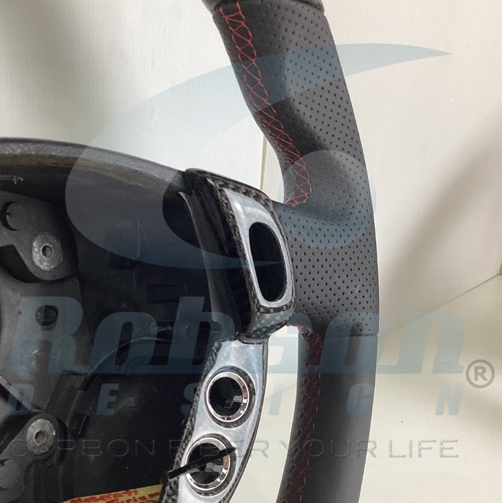 Maserati GranTurismo GranCabrio MC Stradale Quattroporte 2013-2019 carbon Fiber Steering Wheel (core exchange required) - Image 2