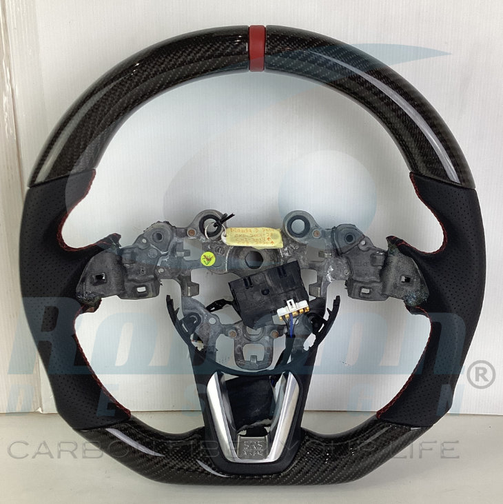 Mazda 3 CX5 CX3 Carbon Fiber Steering Wheel 2017-2023(core exchange required)
