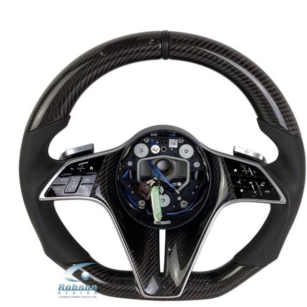 Mercedes Benz W223 S Class EQS S580 2021+ Genuine carbon Fiber Steering Wheel (core exchange required)