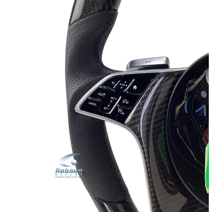 Mercedes Benz W223 S Class EQS S580 2021+ Genuine carbon Fiber Steering Wheel (core exchange required) - Image 2