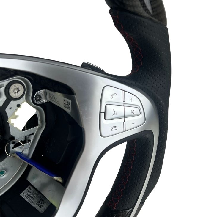 Mercedes Benz W222 S Class S63 2013-2017 carbon Fiber Steering Wheel (core exchange required) - Image 3