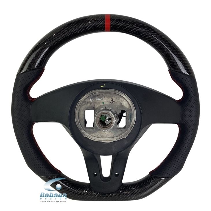 Mercedes Benz W204 C250 W117 CLA45 AMG C250 SLK250 carbon Fiber Steering Wheel (core exchange required) - Image 5