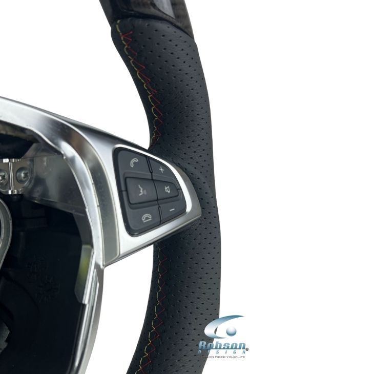 Mercedes Benz C Class GLC C205/W205, C200 08/14-07/18 carbon Fiber Steering Wheel (core exchange required) - Image 6