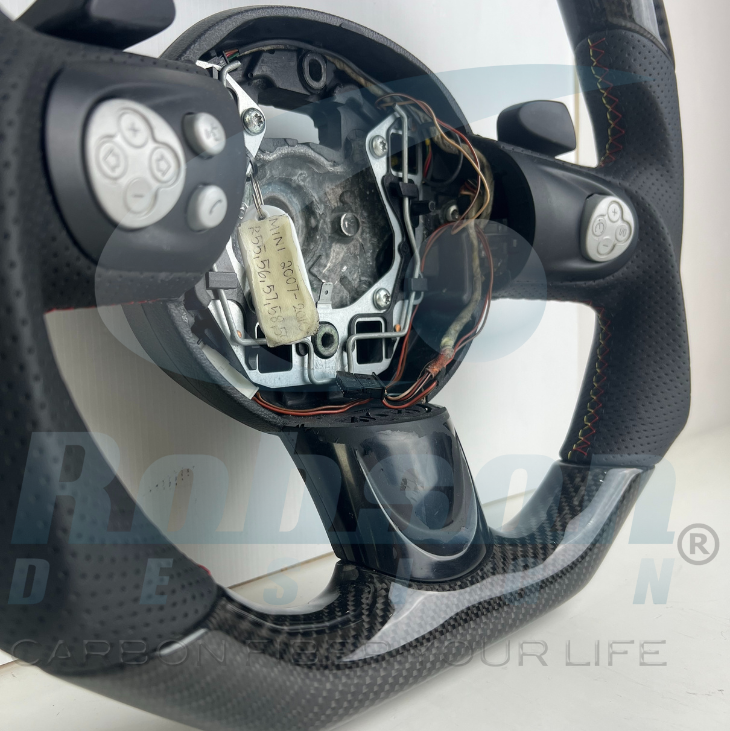 Mini Cooper S R55 R56 R57 R58 R59 2007-2013 carbon Fiber Steering Wheel (core exchange required) - Image 6