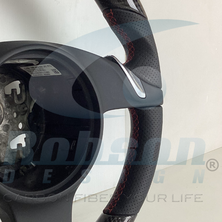Porsche 911 991 BOXSTER CAYMAN 981 PANAMERA 2011-2016 Carbon fiber Steering Wheel (core exchange required) - Image 4