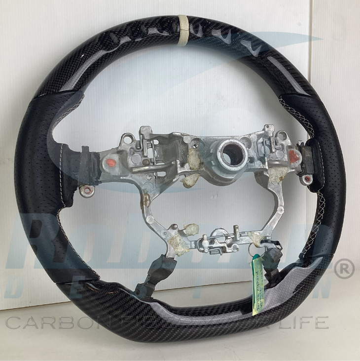 Toyota Alphard Vellfire 2016-2022 carbon Fiber Steering Wheel (core exchange required) - Image 5