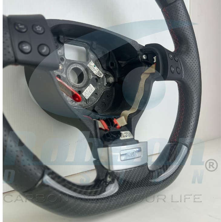 Volkswagen Golf 5 MK5 GTi Jetta Passat Tiguan carbon Fiber Steering Wheel 2005-2009(core exchange required) - Image 2