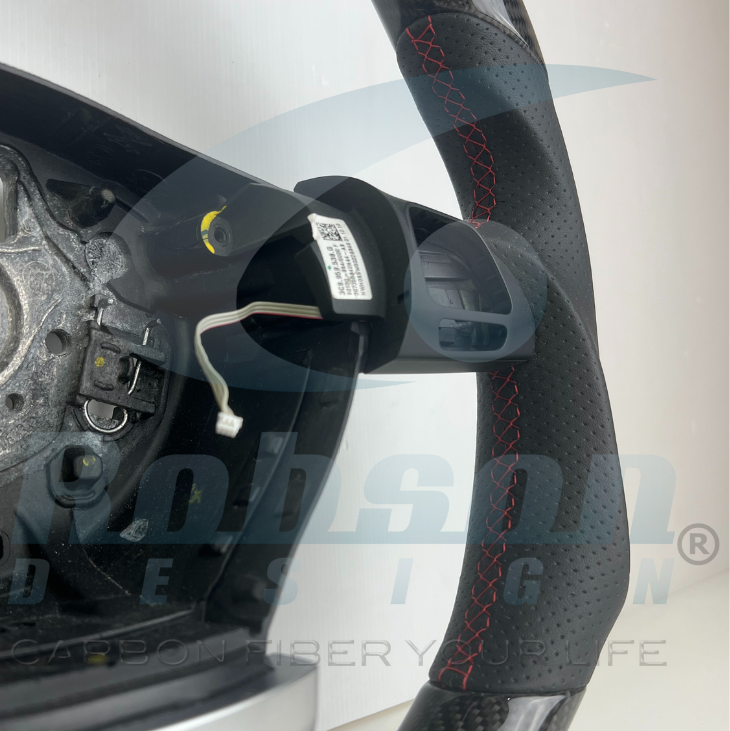 Volkswagen Golf Jetta MK6 Passat 2012-2015 carbon Fiber Steering Wheel (core exchange required) - Image 4