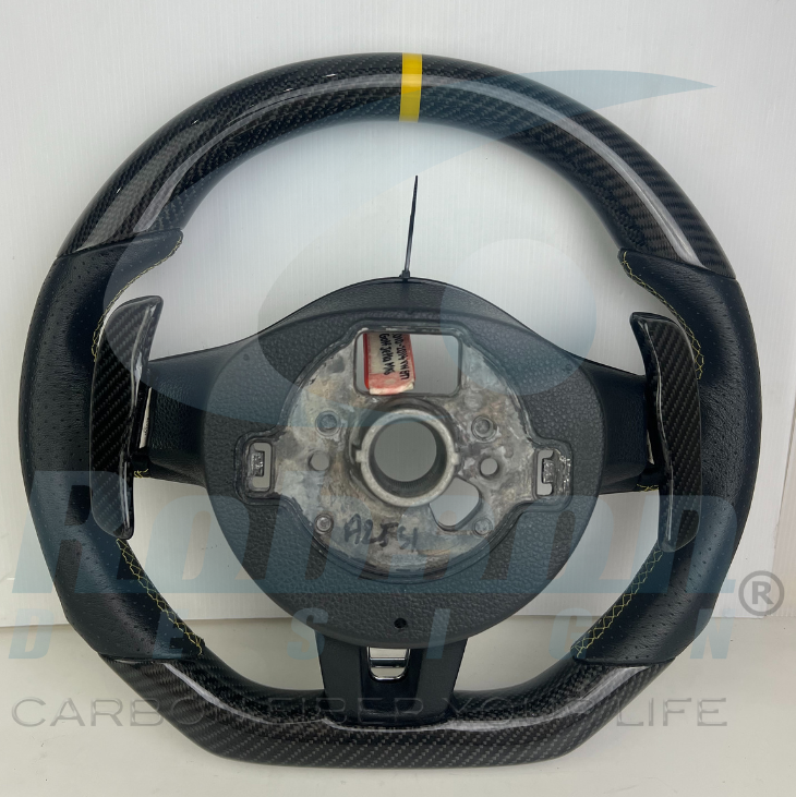 Volkswagen MK6 PASSAT CC JETTA GLI GTI GOLF RLINE 2008-2014 carbon Fiber Steering Wheel (core exchange required) - Image 2