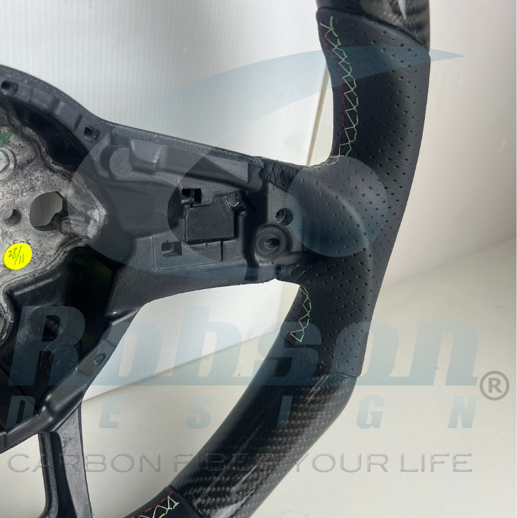 Volkswagen Golf GTI MK7 MK7.5 2015-2020 carbon Fiber Steering Wheel (core exchange required) - Image 3