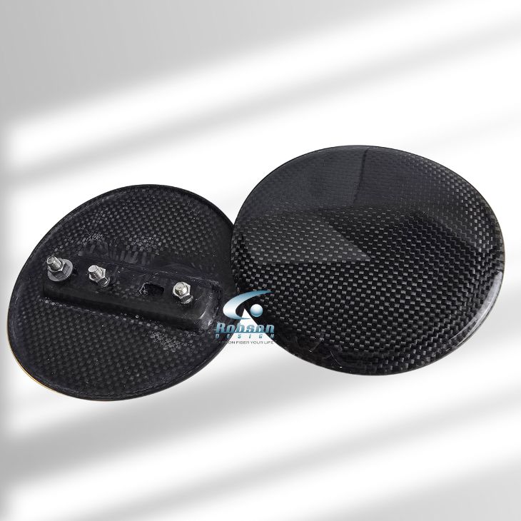 Ferrari 458 Customized Carbon Fiber Fuel Cap Cover - Image 3