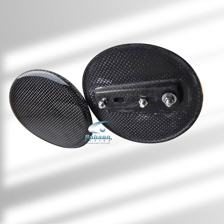 Ferrari 458 Customized Carbon Fiber Fuel Cap Cover - Image 4
