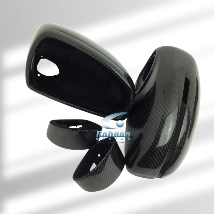 Audi R8 Premium Carbon Fiber Side Mirror Cover *4pcs*2008-2015 (core exchange required)