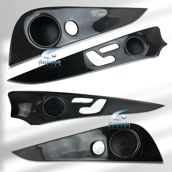 Mercedes Benz E Class W213 GLE Genuine Carbon Fiber Door Panels (4pcs)(core exchange required)