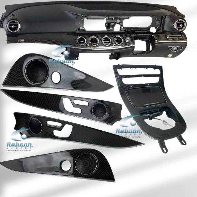 Mercedes Benz E Class W213 GLE Genuine Carbon Fiber Interior Panel (8pcs)(core exchange required)