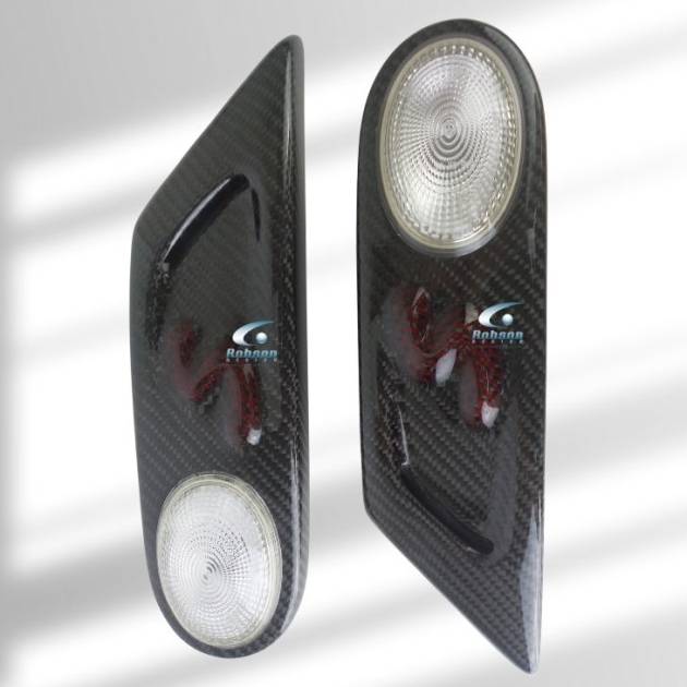 Mini Cooper S R55 R56 R57 R58 R59 2007-2013 Carbon Fiber Signal light Cover(2pcs)(core exchange required)