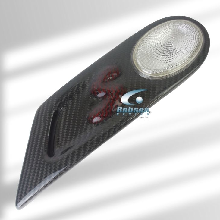 Mini Cooper S R55 R56 R57 R58 R59 2007-2013 Carbon Fiber Signal light Cover(2pcs)(core exchange required) - Image 5