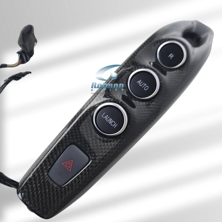 Ferrari Portofino/M Genuine Plain Carbon Fiber Center Bridge Gear Trim(core exchange required) - Image 6