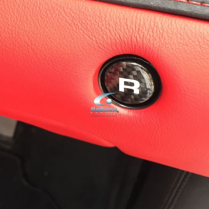 Lamborghini Gallardo Premium Carbon Fiber 'R' Button