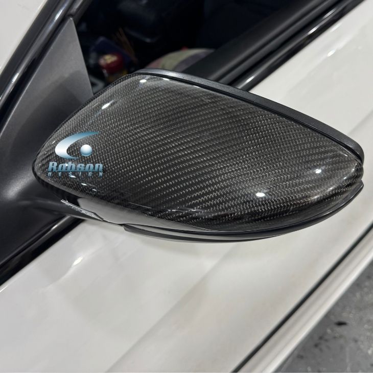 Volkswagen Passat CC Jetta MK6 2010-2018 Premium Carbon Fiber Side Mirror Cover(2pcs) (core exchange required) - Image 4