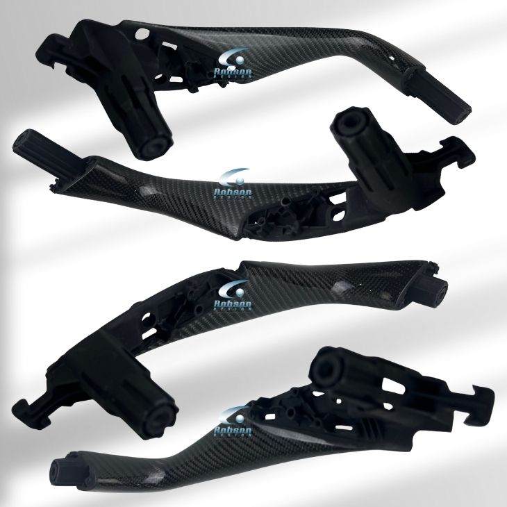 BMW G30 5 Series 2017-2020 Premium Carbon Fiber Door Puller Back Cover- 4pcs (core exchange required)