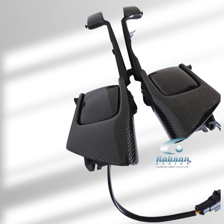 Ferrari Portofino/Portofino M Premium Plain Carbon Fiber Door Puller-4pcs (core exchange required) - Image 3