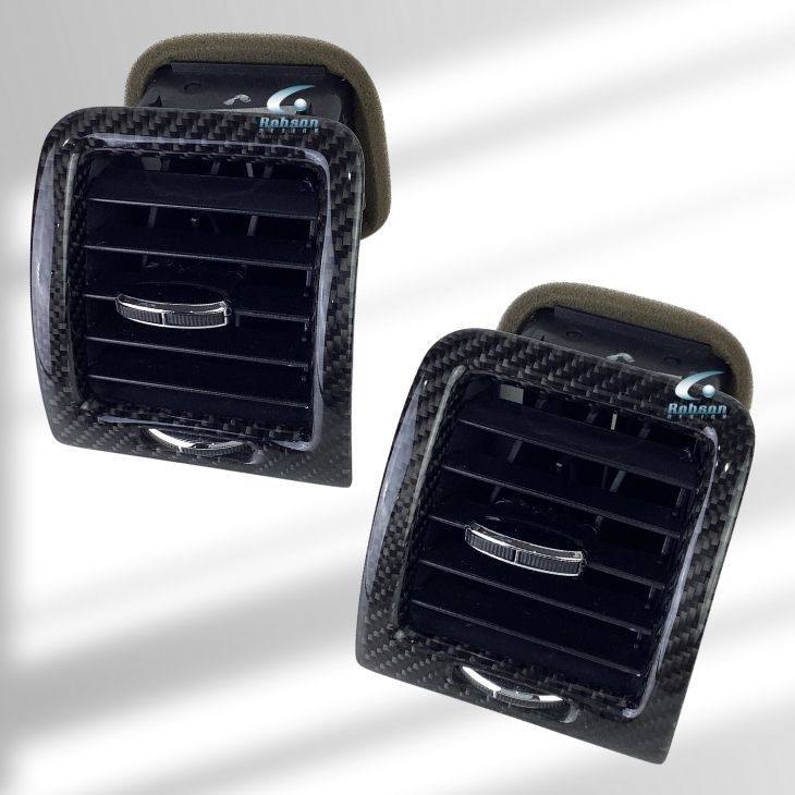 Maserati GranTurismo MC Stradale Quattroporte 2013-2019-3pcs carbon Fiber Aircon Vent(core exchange required) - Image 4