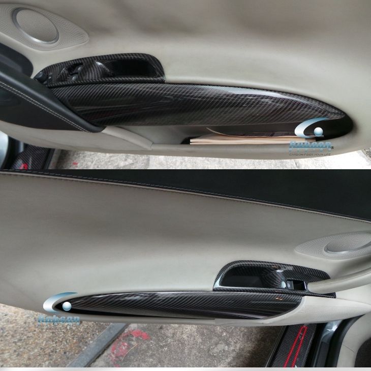 Audi R8 Premium Carbon Fiber Door Panels 2008-2015 *2pcs* (core exchange required) - Image 2