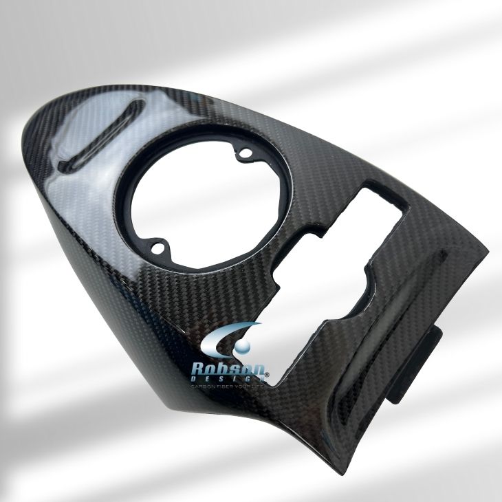 Lamborghini Gallardo carbon Fiber Gear Shift Panel-3pcs 2003-2007 (core exchange required) - Image 2